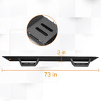 3" Side Nerf Bar Running Board for Jeep Wrangler 4-Door (2007–2018)