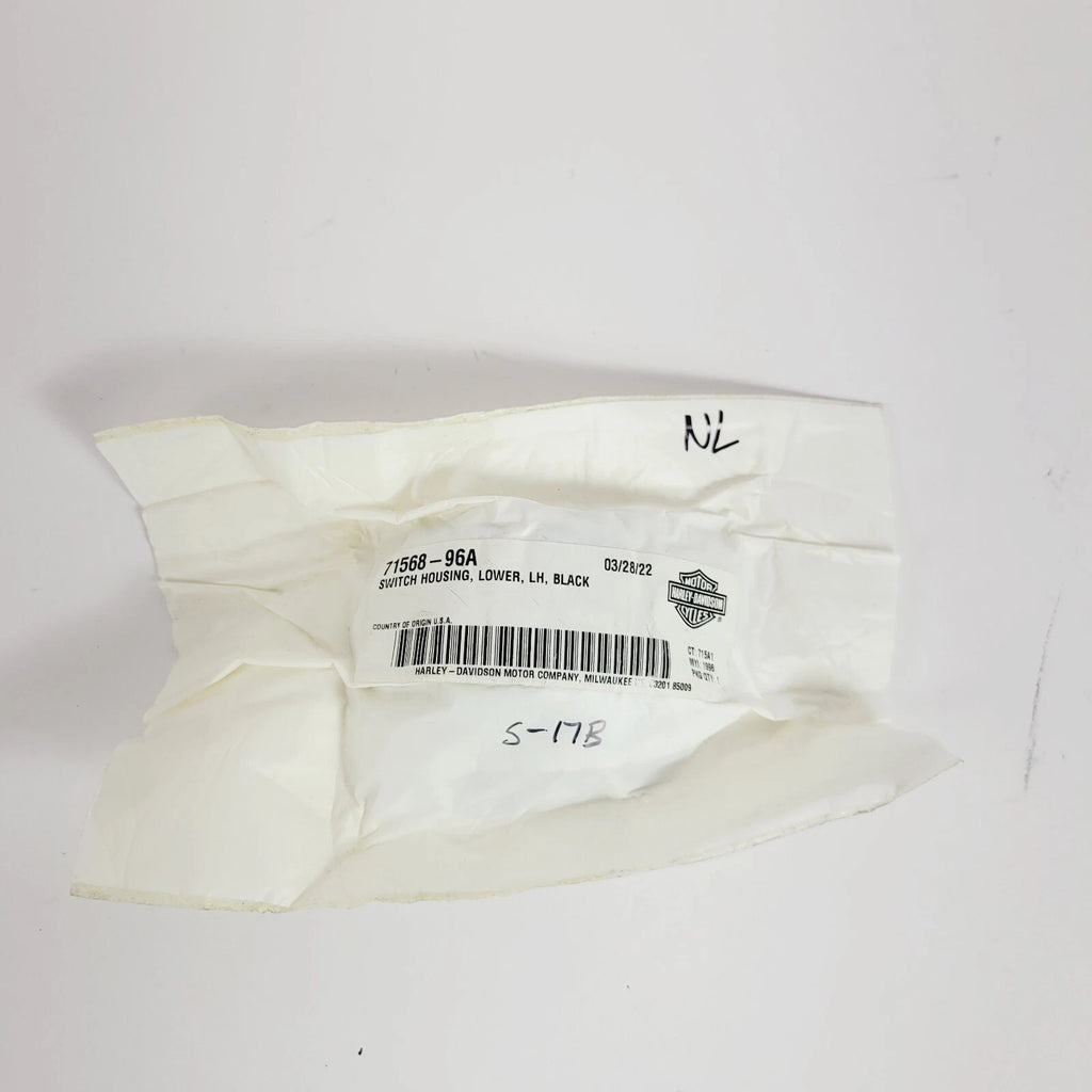 OEM Switch Housing Lower Left for Harley FLS FLH (1996–2010) 71568-96A