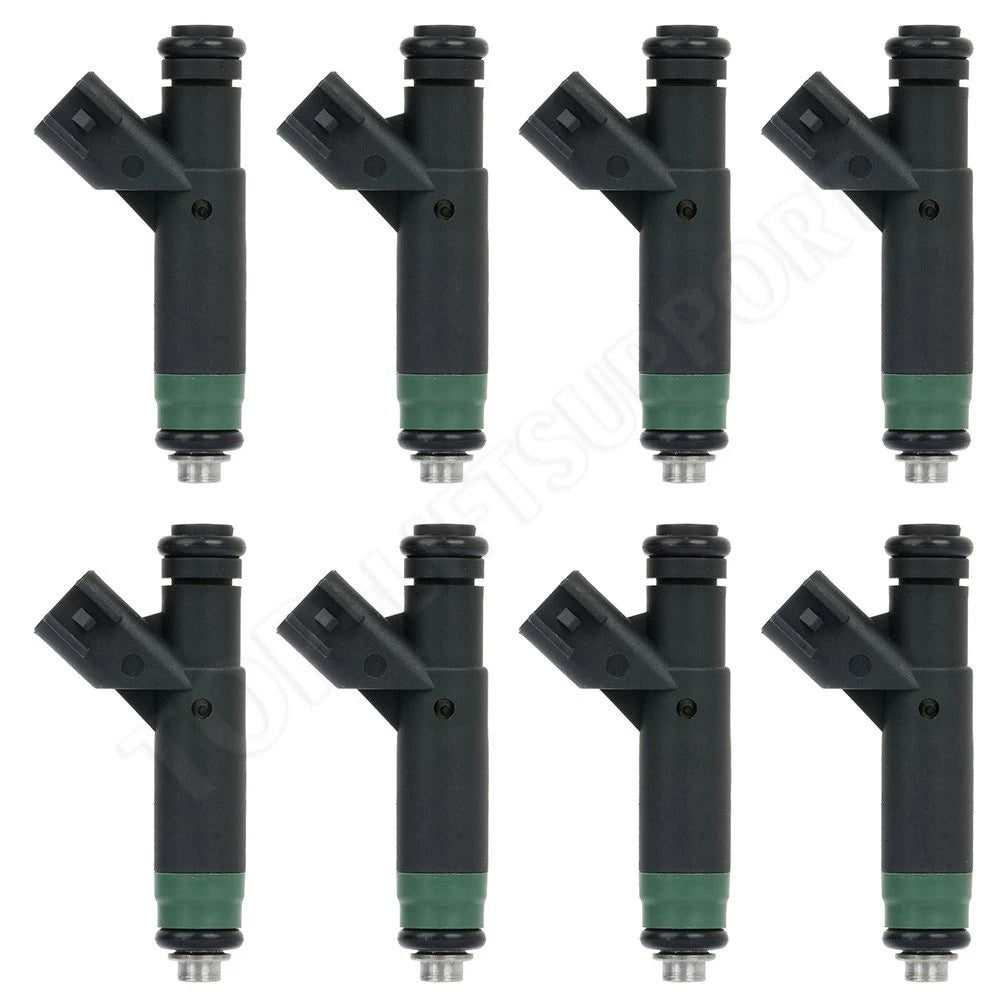 Set of 8 Fuel Injectors for Mitsubishi Raider Dodge Ram 1500 4.7L