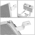 A/C Condenser for Jeep Wrangler (2007–2011) Aluminum Manual Transmission