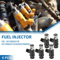 Set of 5 Fuel Injectors No. 021906031B/021906031D for VW Golf (1992–1997)
