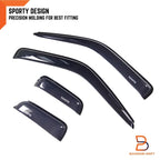 Weather Shield Window Visor Rain Guard for Toyota Hilux Ute (88-96)