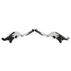 Silver CNC Extendable Brake Clutch Levers for BMW R1200/1250GS (2013-2020)