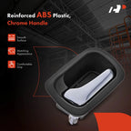 Chrome & Gray Interior Door Handle for Honda CR-V (2002–2006)