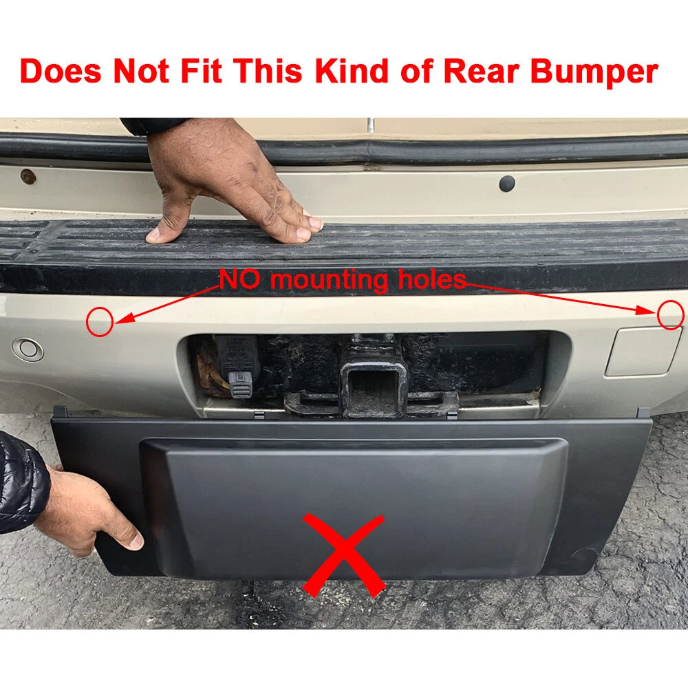 Rear Bumper Tow Hitch Hole Cover for Chevy Tahoe (2007-2013)