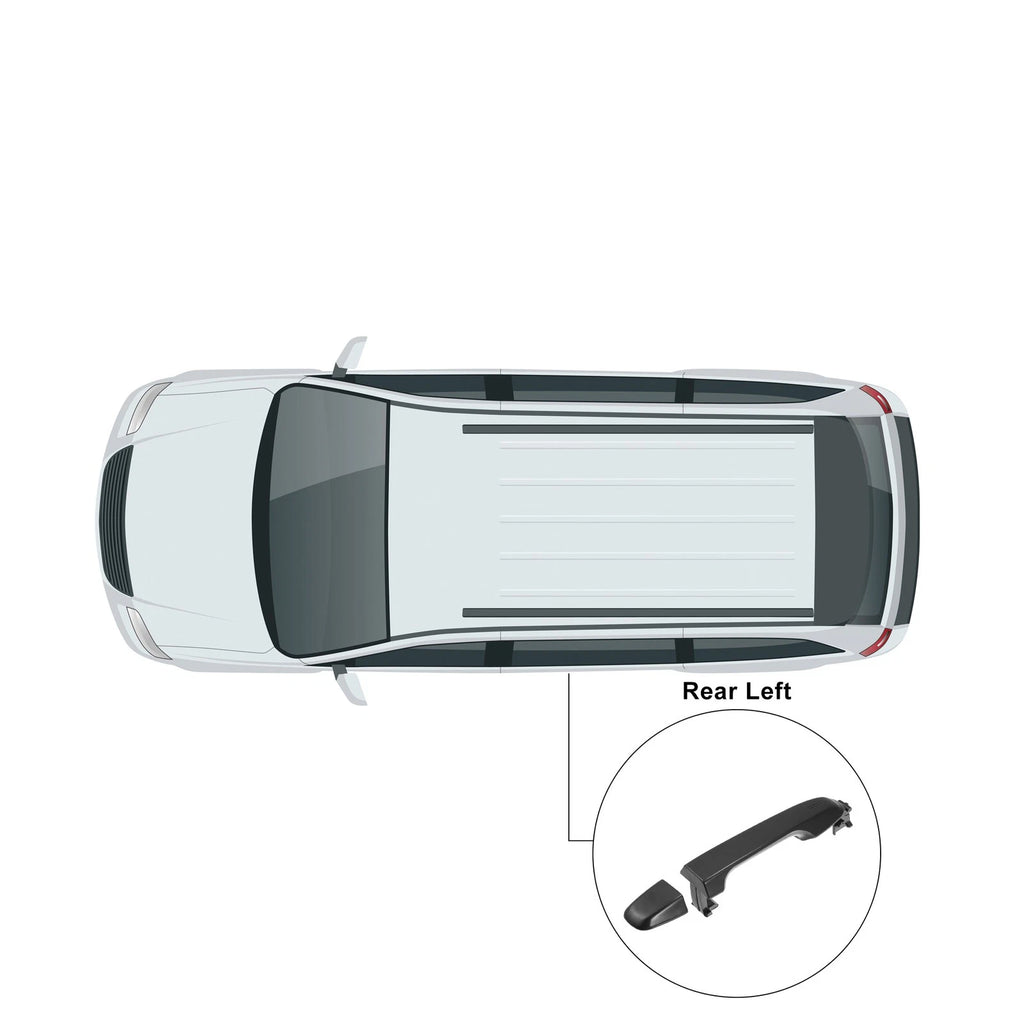Exterior Door Handle for Toyota Camry (2018–2023) Black