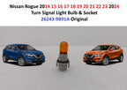 Turn Signal Light Bulb & Socket for Nissan Rogue (2014–2024) 26243-9B91A