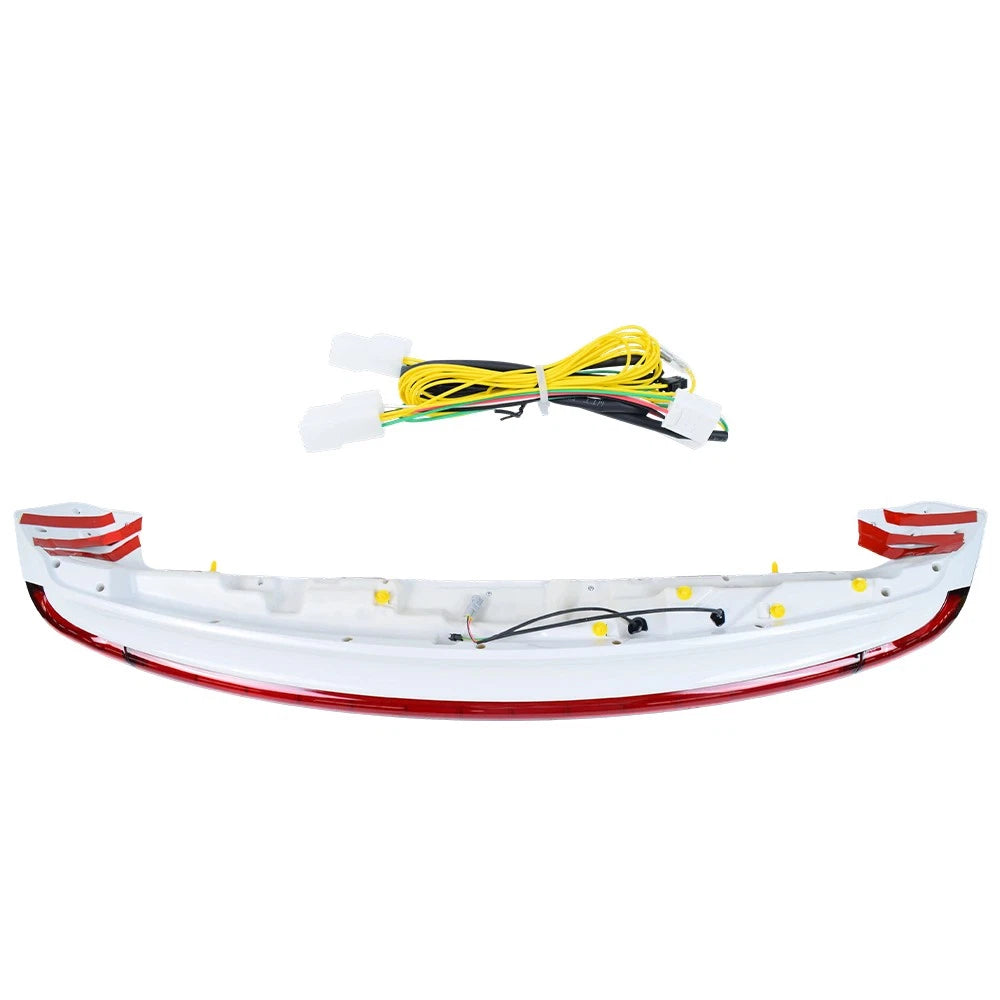 White Rear Spoiler for 4Runner (2010–2024) W/LED Moveable Lights