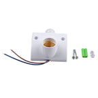 PIR Motion Sensor Light Socket for E27 Bulb (AC110-240V)