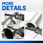 Dual Tip Catback Exhaust System for Hyundai Tiburon V6 2.7L (2003–2006)