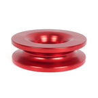 Winch Snatch Recovery Ring for ATV UTV (41000 lbs) Red