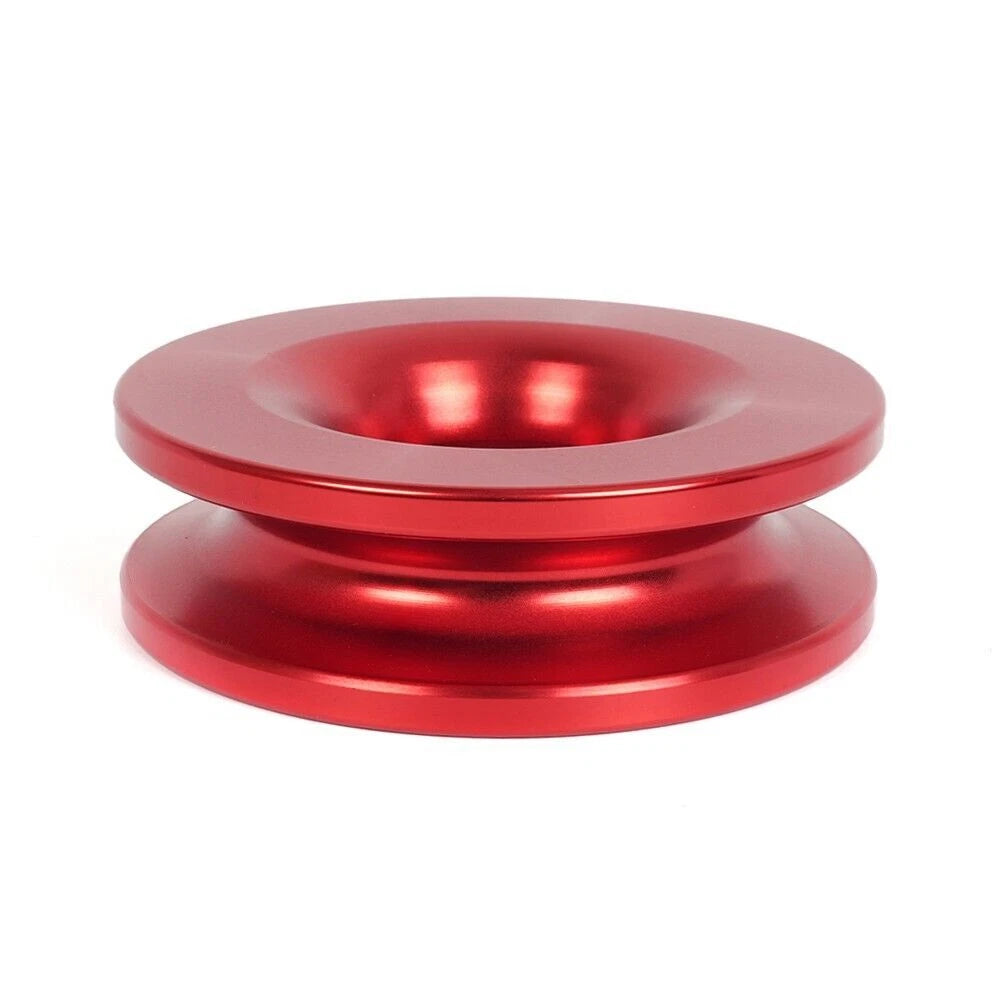 Winch Snatch Recovery Ring for ATV UTV (41000 lbs) Red