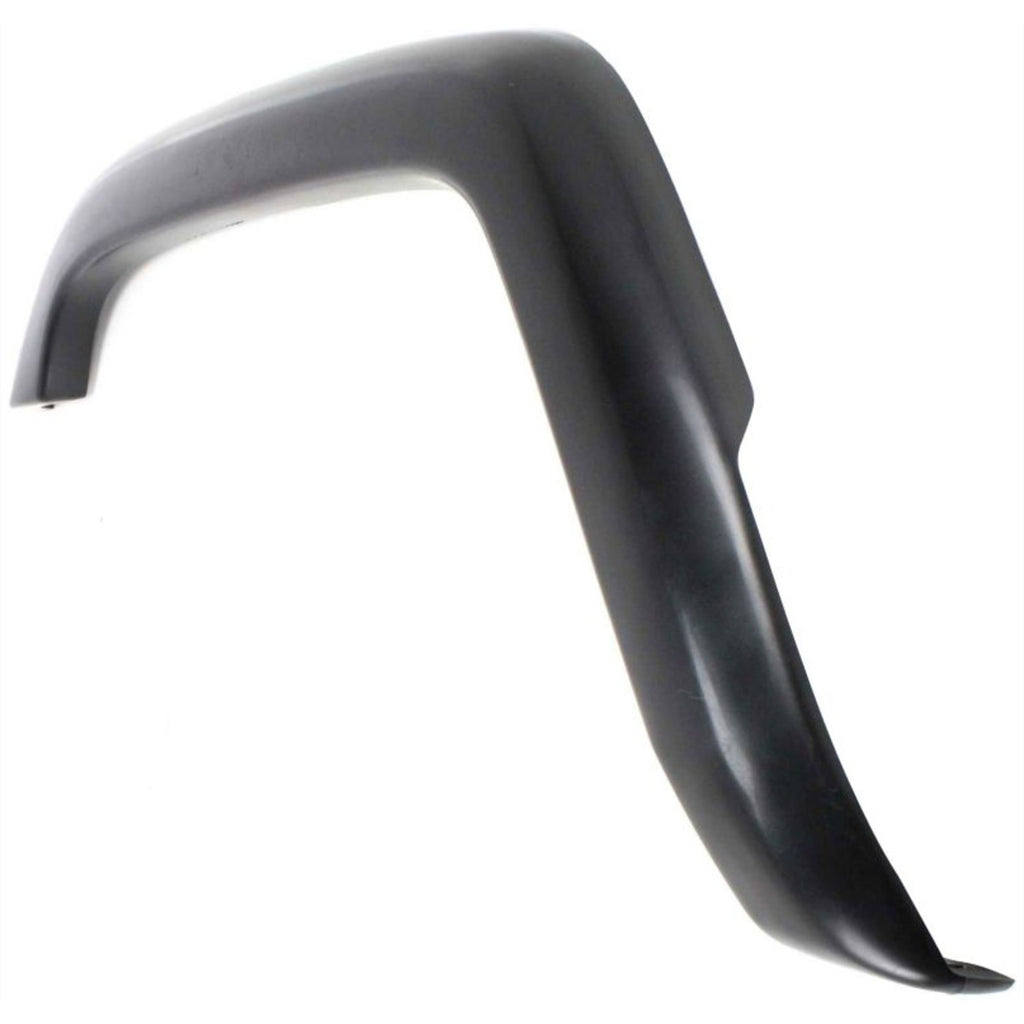 Set of 2 Fender Flares Moulding Trim for Rear Wheel Opening Black