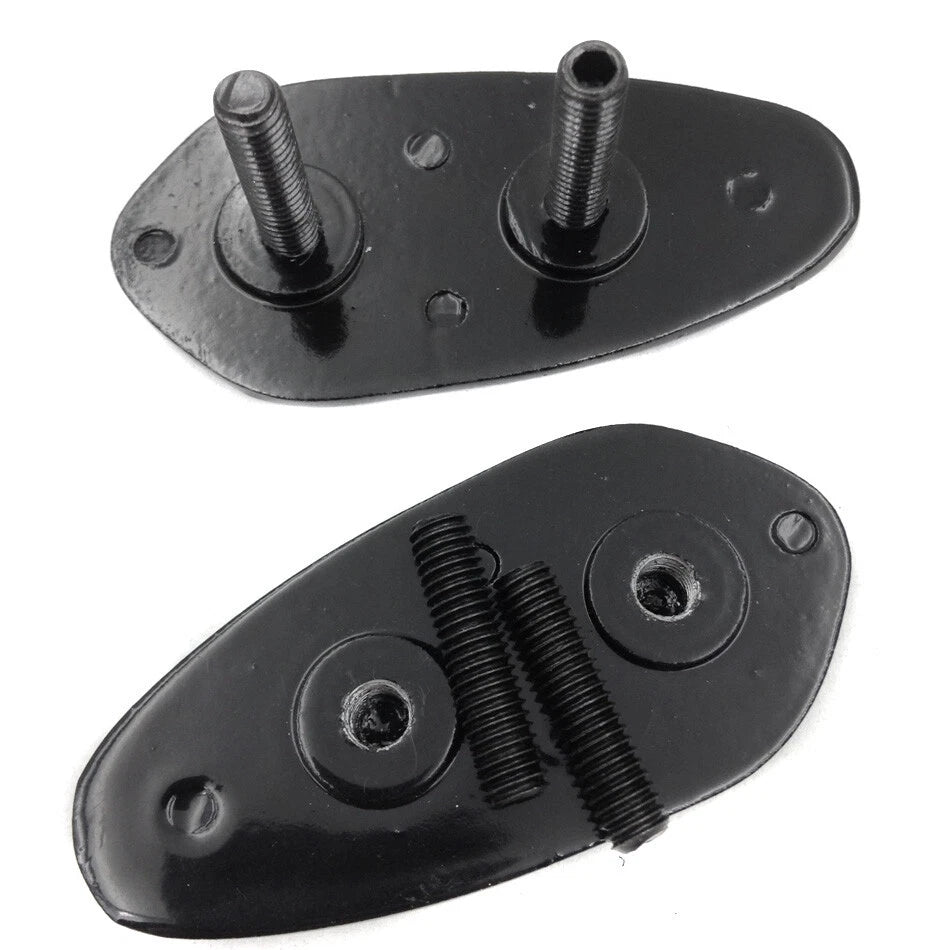 Mirror Block Off Base Plates for Yamaha R1 YZF-R1 (1998–2014) Black