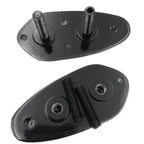 Mirror Block Off Base Plates for Yamaha R1 YZF-R1 (1998–2014) Black