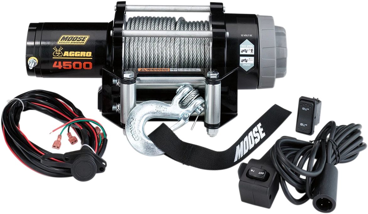 4500 LB Winch with Wire Rope for Moose Offroad (104310)