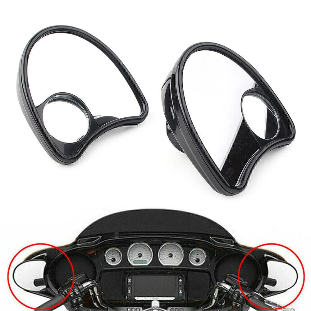 Wide Angle Blind Spot Rear Side Mirror Fairing Mount for Harley Touring Electra Glide (2014–2023)