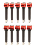 Set of 10 Ignition Coils for Audi R8 S6 S8 (2007–2019) - 0221504470, 0221504471
