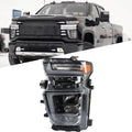 LED Driver Left Side Headlight for Chevy Silverado 2500HD 3500HD (2020–2023)