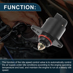 Idle Air Control Valve for Chevrolet G30 (1992–1996) No. 17076325