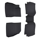 Set of 4 Anti-Slip TPE Floor Mats for Chevrolet Malibu (2016–2025)