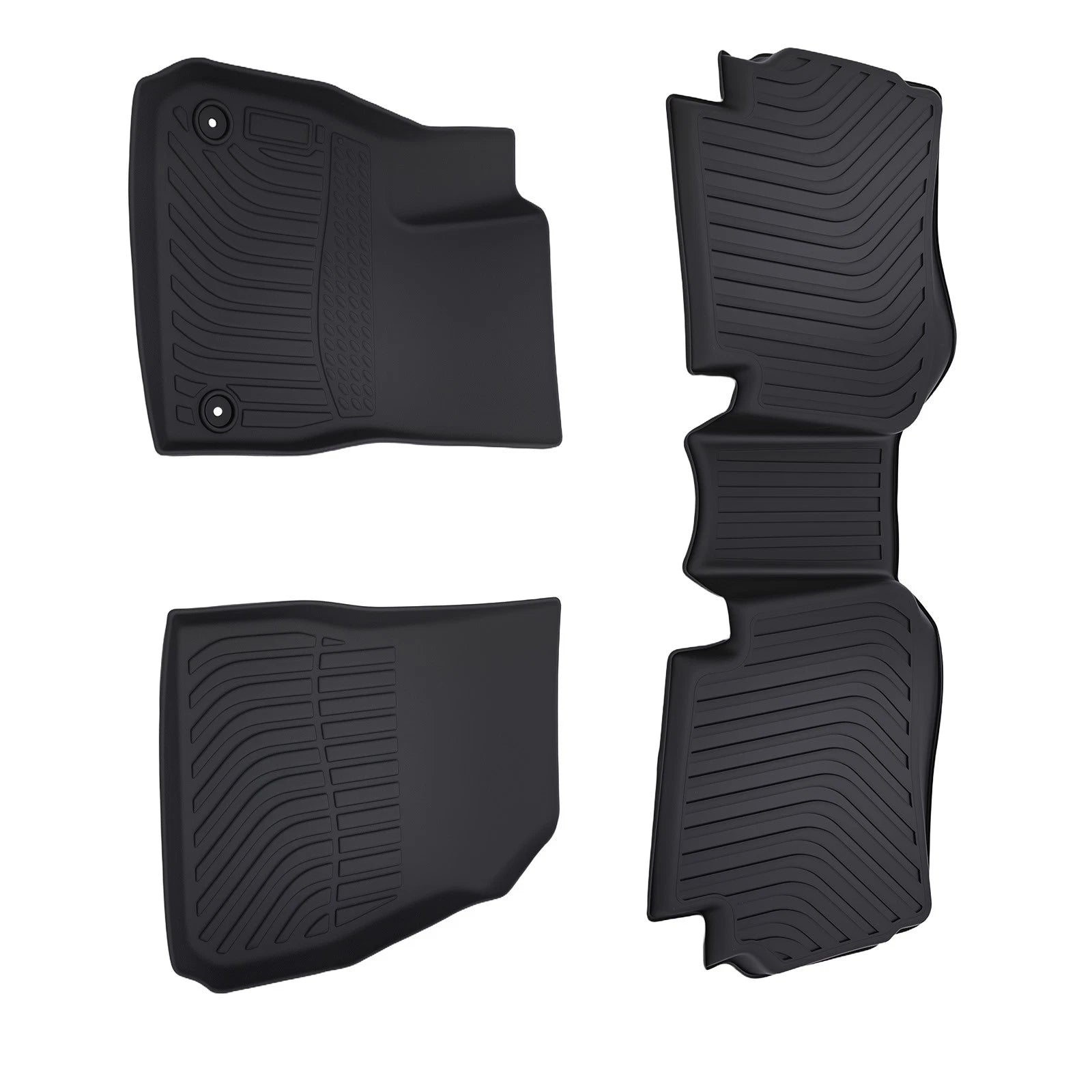Set of 4 Anti-Slip TPE Floor Mats for Chevrolet Malibu (2016–2025)