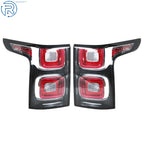 Set of 2 Red Tail Light Lamps for Land Rover Range Rover (2018–2020)