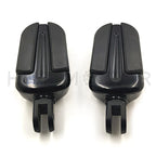 Slipstream Footpegs Black for Harley FXBB FXBR FXBRS FXLR (2018–2023)