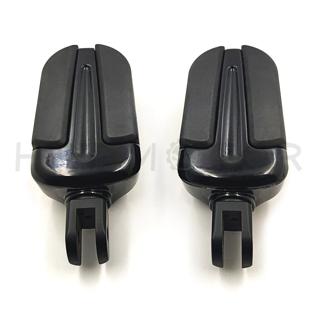 Slipstream Footpegs Black for Harley FXBB FXBR FXBRS FXLR (2018–2023)