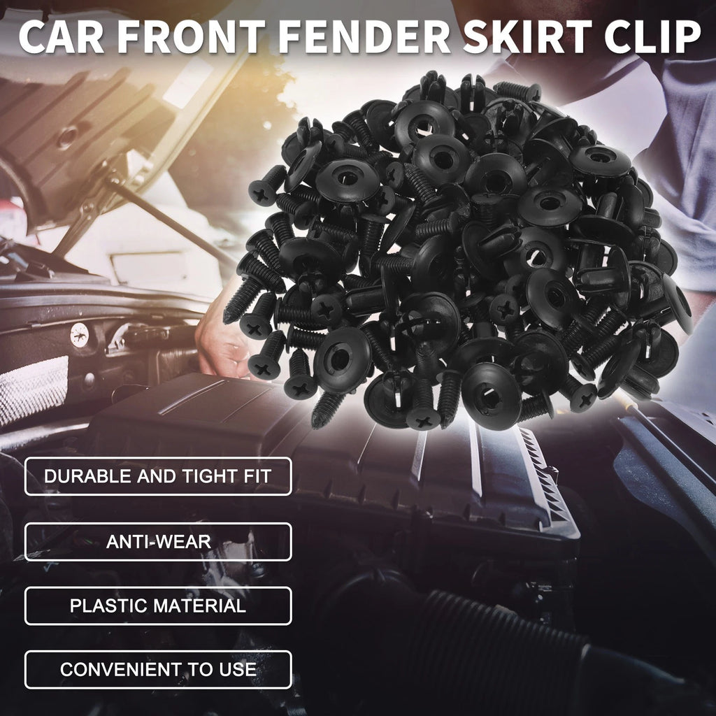 50 Pcs Front Fender Skirt Clip for Kia Soul 2010–2019, Kia Spectra
