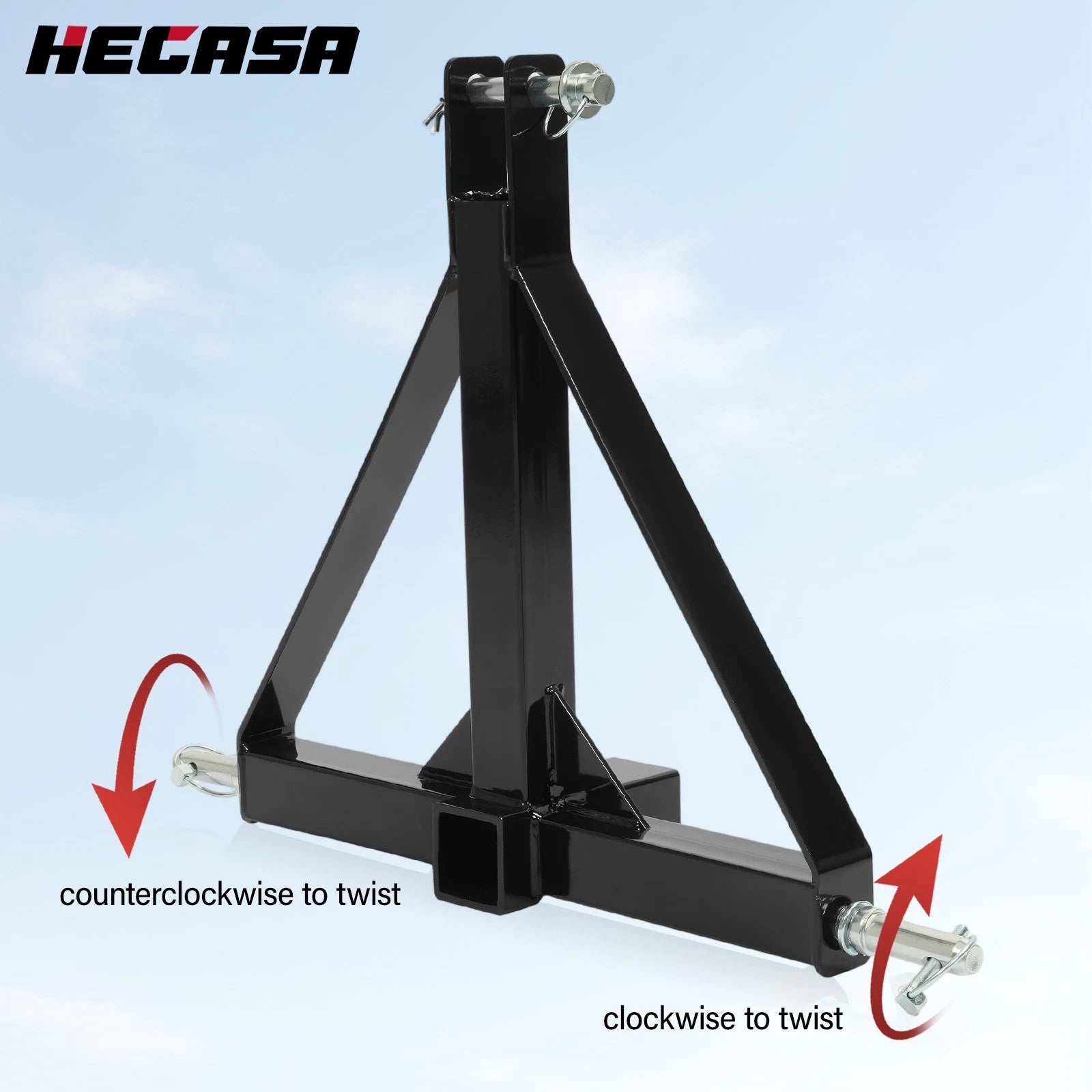 3 Point Trailer Hitch Adapter for CAT 1 Tractor (Fits Various Models)