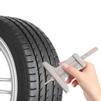 Tire Pattern Ruler with Vernier Caliper Design for Precise Depth Checks