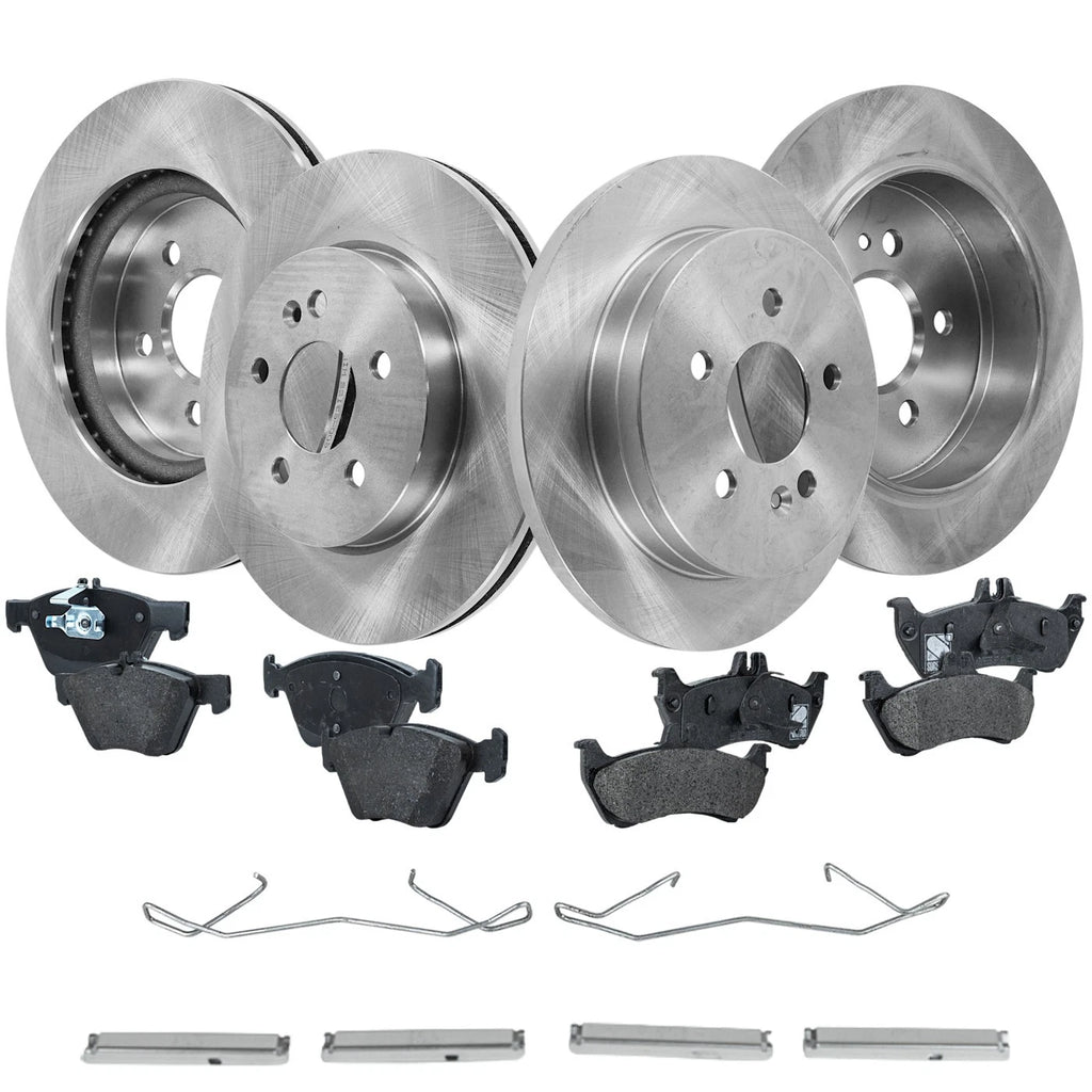 Brake Disc Rotors and Pads Kit for MB Mercedes ML Class ML350 ML320