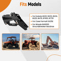 Thumb Backhoe for Kubota, Deere, Case, Farmall DX25E