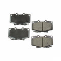 Set of 4 Akebono Front Disc Brake Pads for ISD502 (Compatible Models)