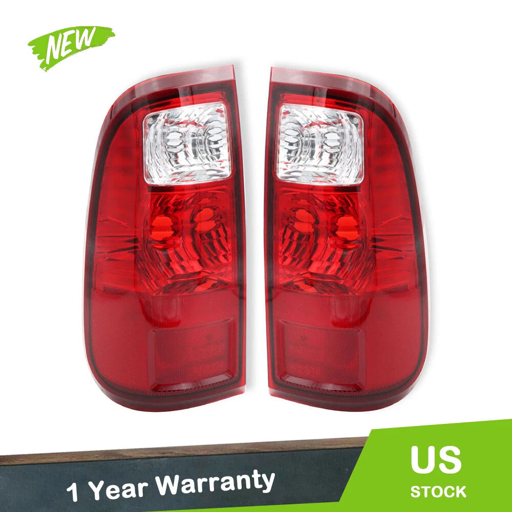Tail Light Set for Ford F-250 (2008–2016) Rear Halogen Lamps