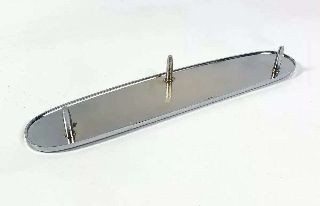 American Flag Emblem Chrome Die Cast for Freightliner Trucks (10 1/8 x 2 1/8)