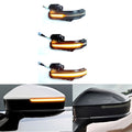 2X Dynamic LED Turn Signal Side Mirror Lights for Toyota Prius Crown Sedan (2023+)
