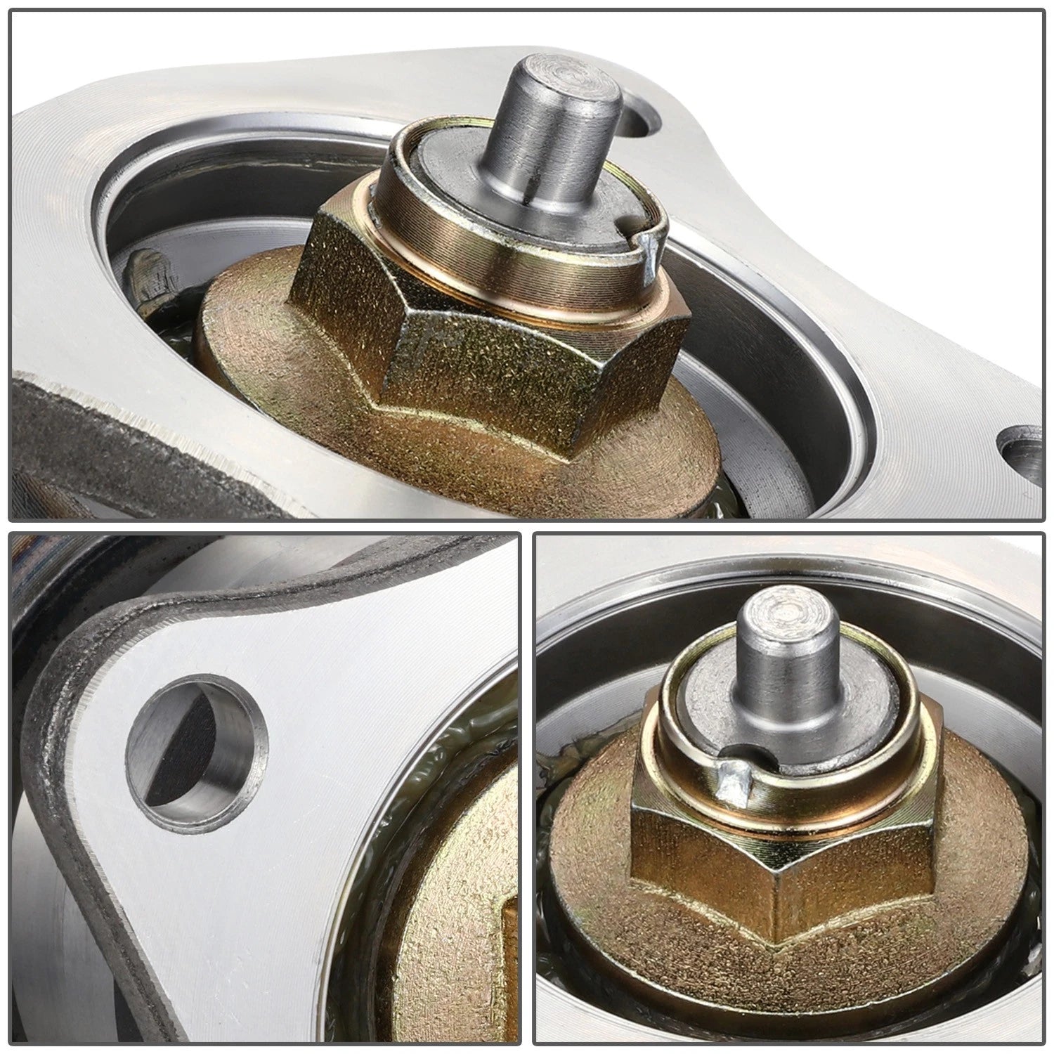 Rear Left/Right Wheel Bearing & Hub for Toyota Corolla/Prizm (1993–2002)