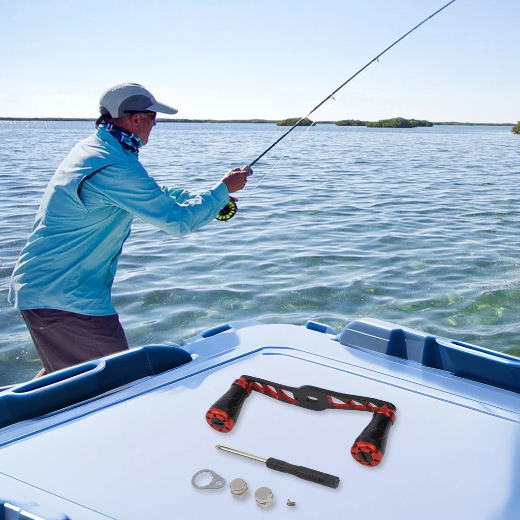 Fishing Equipment Accessory Lightweight Aluminum Handle for Easy Carrying