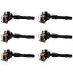Set of 6 Ignition Coils for BMW 5 Series E39