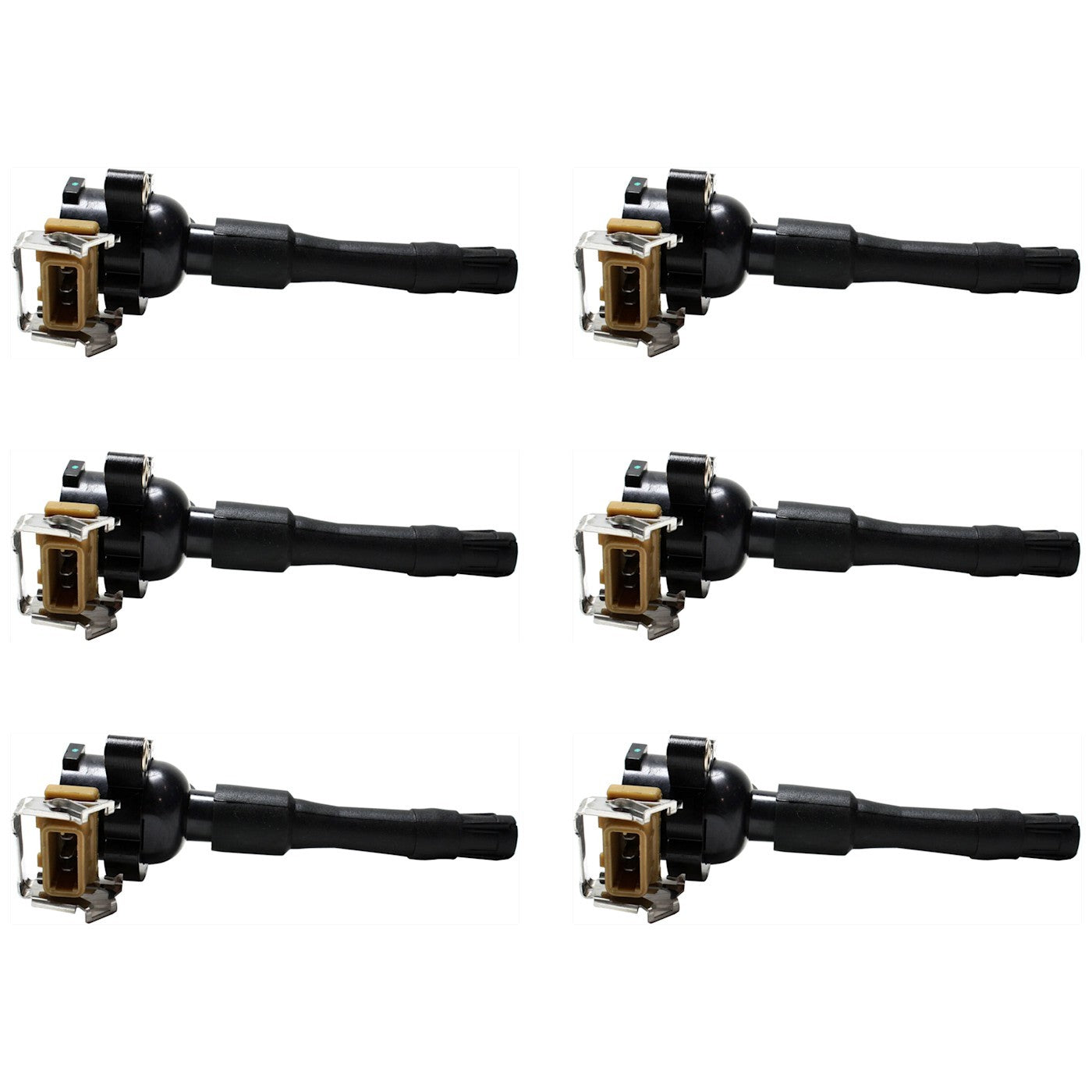 Set of 6 Ignition Coils for BMW 5 Series E39