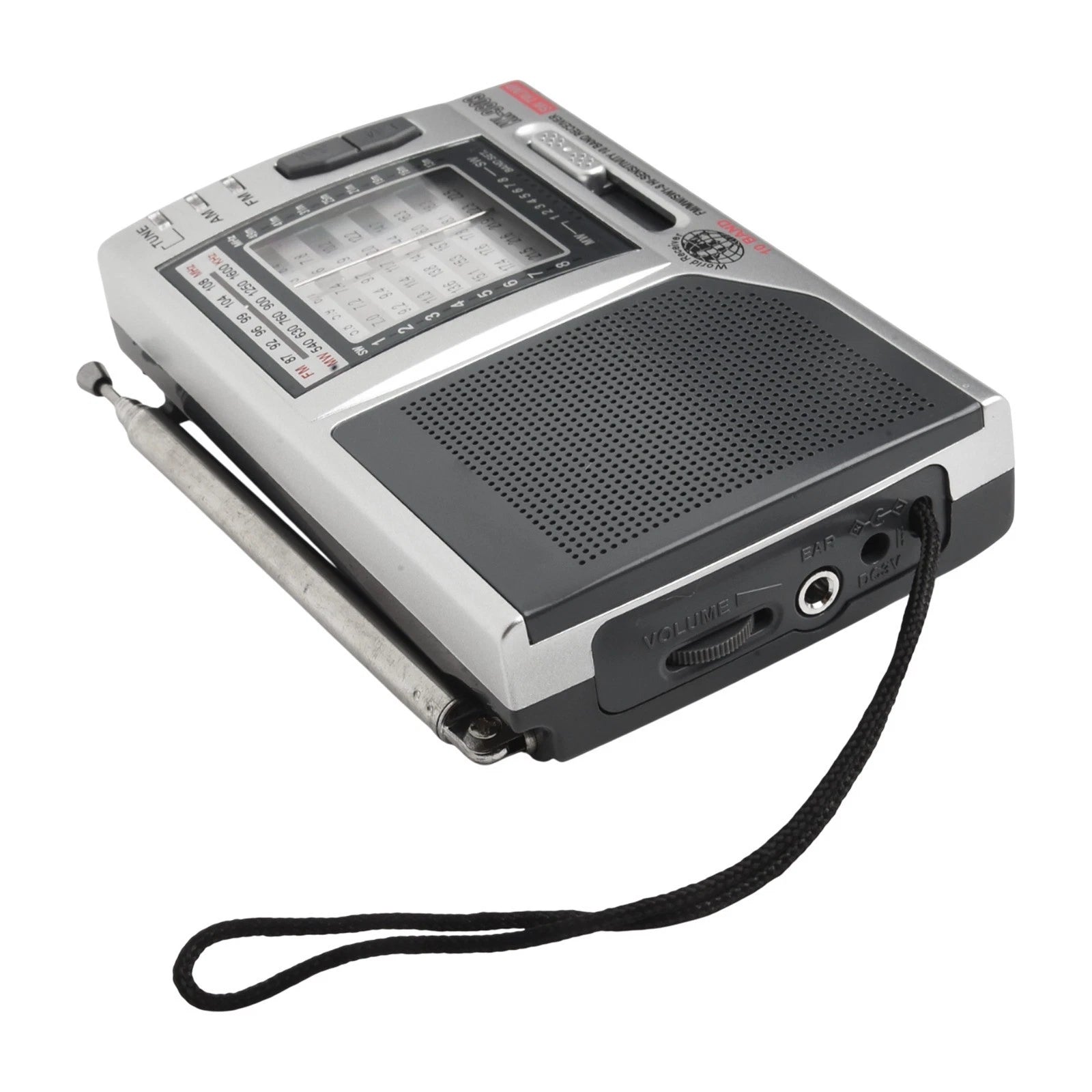Lightweight Battery Powered Radio with Full Band Reception