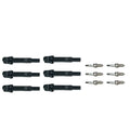 Set of 6 Ignition Coils & 6 Iridium Spark Plugs for Hyundai Santa Fe (2007–2009)