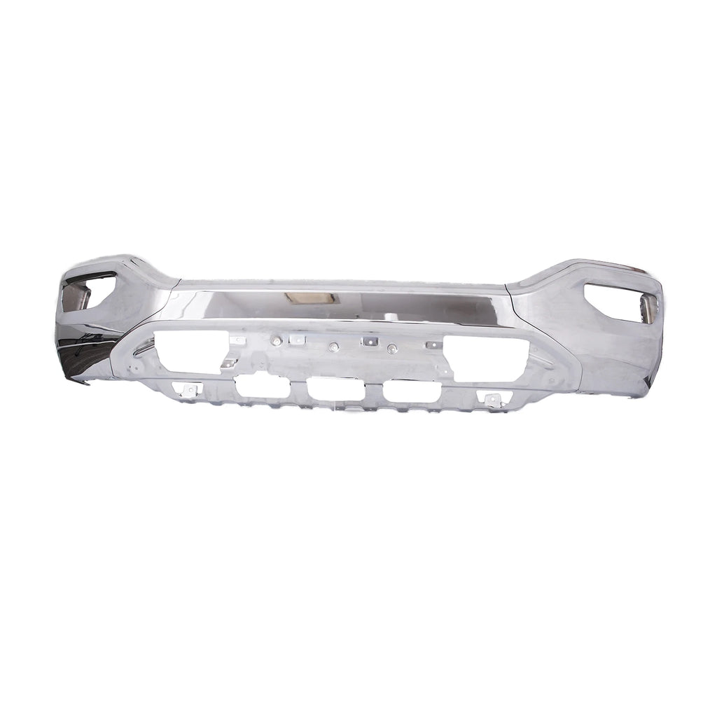 Front Bumper for GMC Sierra 1500 (2016–2018) Chrome with Fog Light Holes