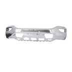 Front Bumper for GMC Sierra 1500 (2016–2018) Chrome with Fog Light Holes