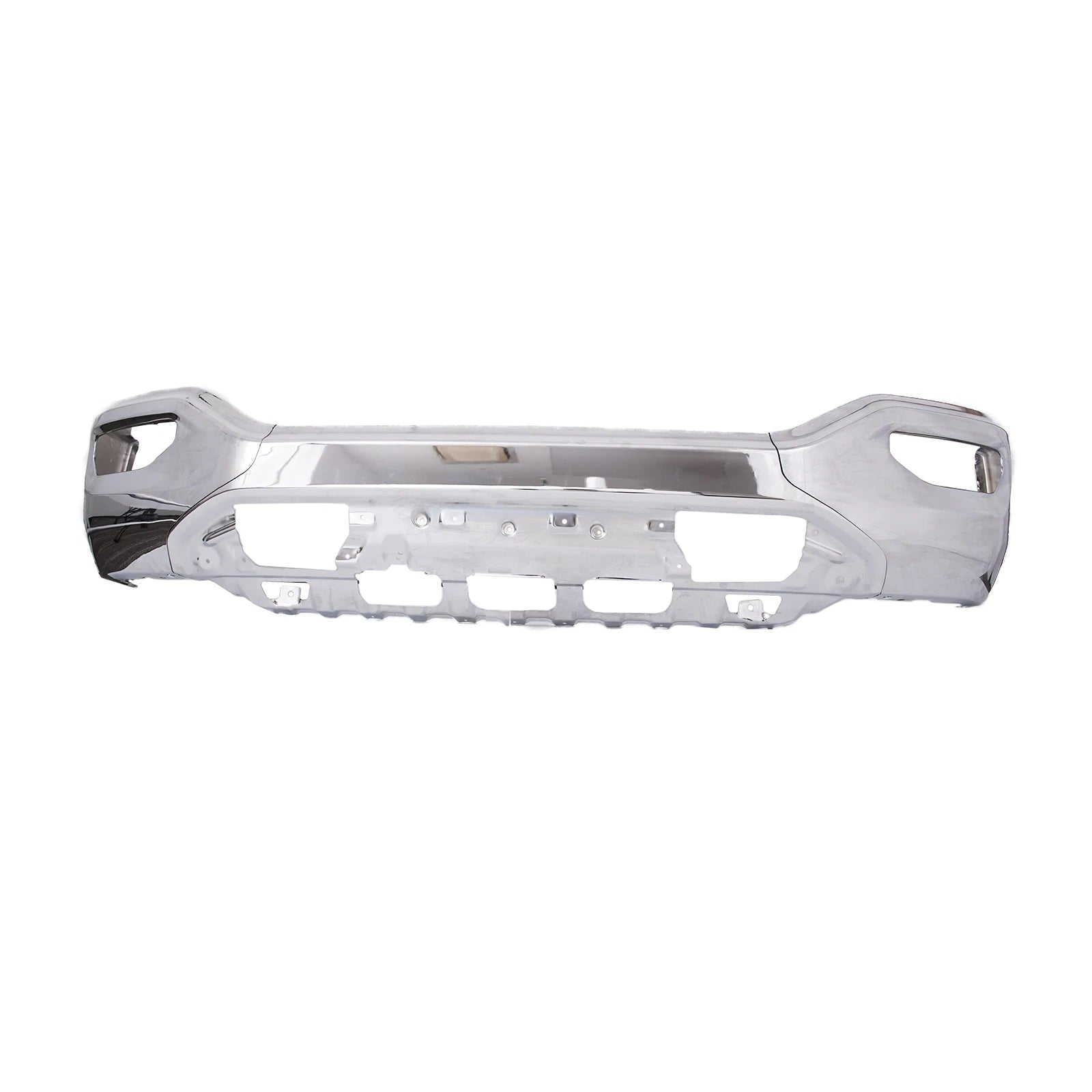 Front Bumper for GMC Sierra 1500 (2016–2018) Chrome with Fog Light Holes