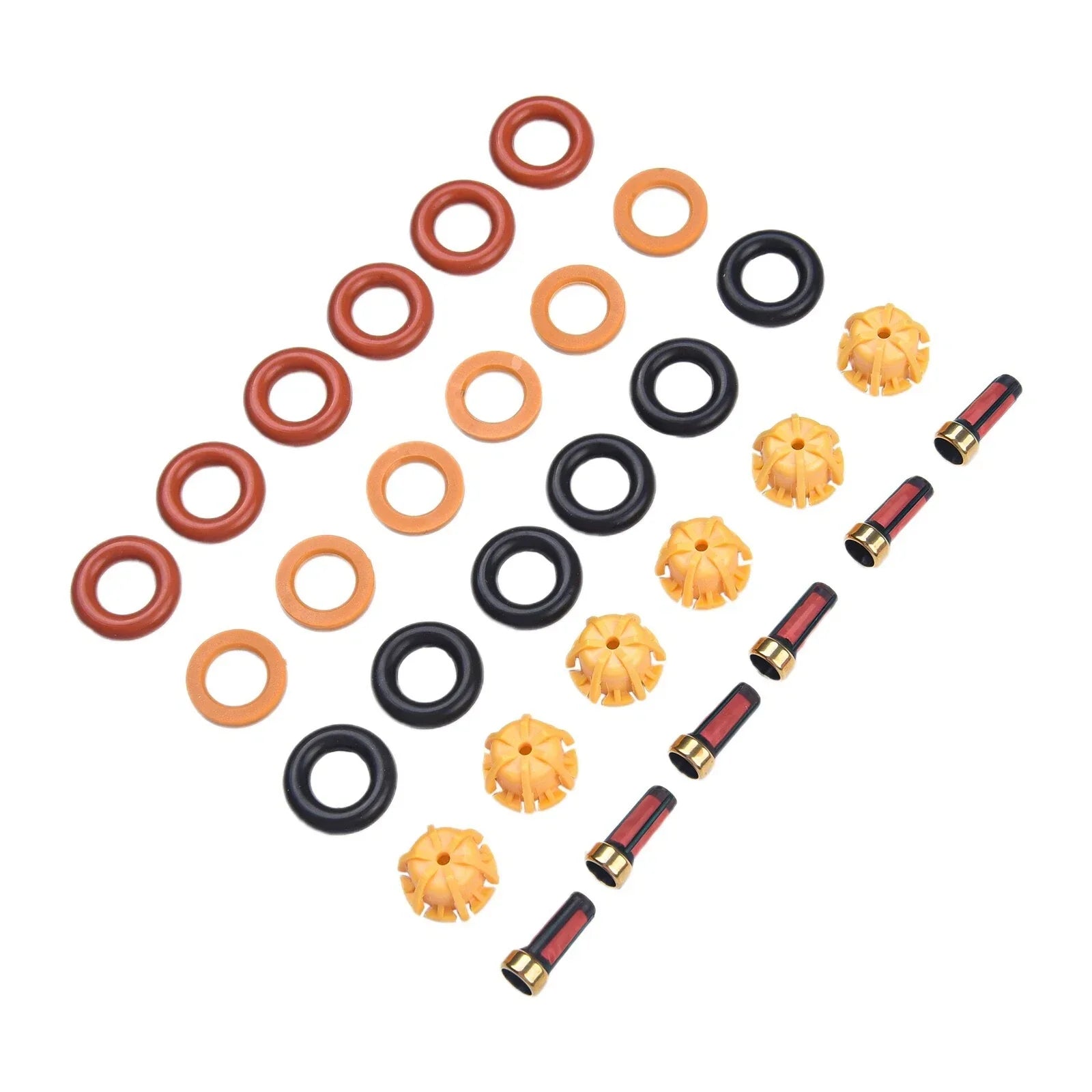 Fuel Injectors Seal Kit / 6 x / for BMW M3 325i 525i E36 E34 (1988–1999)