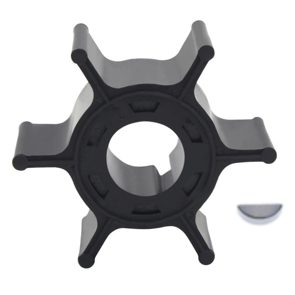 Water Pump Impeller & Key for Mariner 6 8 HP 2-Stroke (47-11590M 6C 6D 8C)