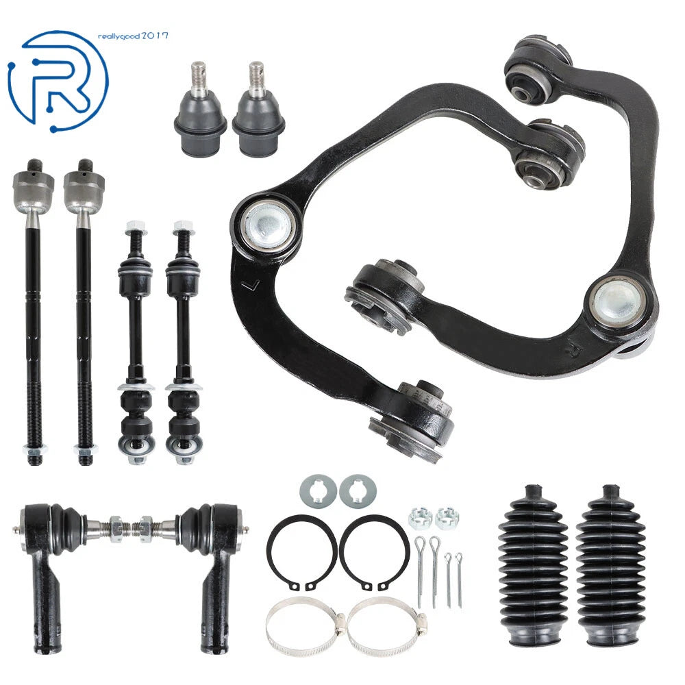 12pcs Upper Control Arm Suspension Kit for Ford F150 & Lincoln Mark LT (2004–2008)